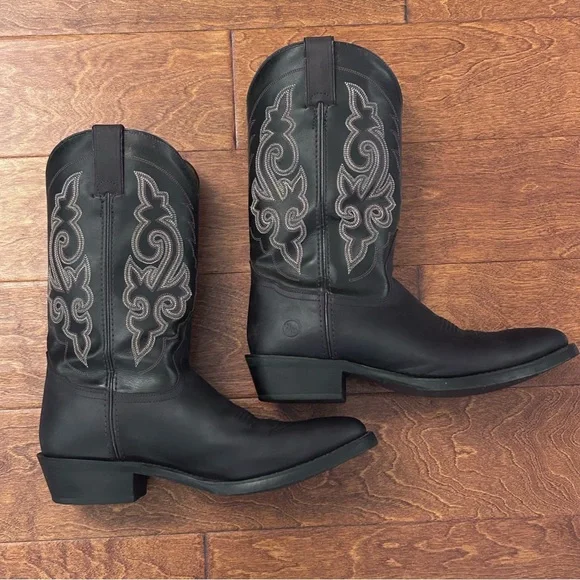 Double H Oil Resistant Brown Leather Soft Toe Cowboy Work Boots DH3255 MENS 11D